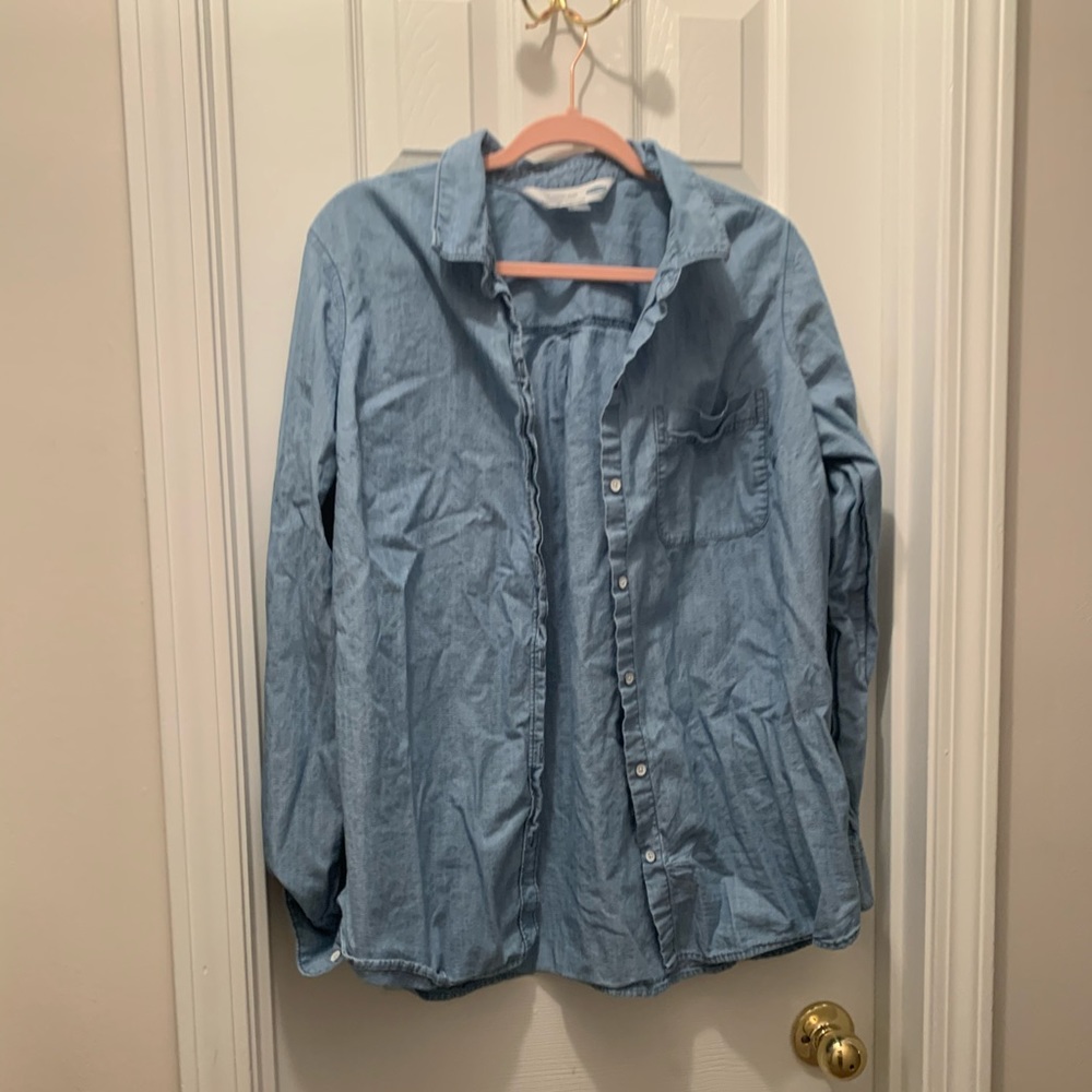 Chambray Button Up